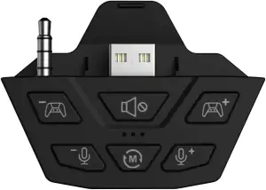 Stereo Headset Adapter, Audio Mikrofon Kopfhörer Adapter für Xbox One, Xbox Seri