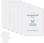 KLEAN-01, Wärmeleitpasten-Entferner (inkl. Handschuhe) 12 x 15 cm, Wärmeleitpasten-Reinigungstücher für CPU/GPU/PS4/XBOX/Kühlkörper, Fettreiniger-Kit (20 Stück)