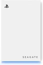 Seagate Game Drive PS4/PS5 2TB, tragbare externe Festplatte, 2.5 Zoll, USB 3.0, weiß, LED blau, i...