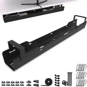 Ultimate Setup® Kabelwanne Schreibtisch für bestes Kabelmanagement - Im Kabelkan