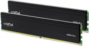 Crucial Pro DDR4 RAM 32GB Kit (2x16GB) 3200MHz, Intel XMP 2.0, PC Computer Arbei