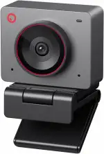 OBSBOT Meet 2-4K Webcam für PC mit 1/2" Sensor, KI Framing& Autofokus, Beauty-Modus, Gestensteuerung, 60 FPS, Zwillingsmi, Leicht USB Kamera für Streaming, Meetings, Gaming, Video Calls. (Space Grau)