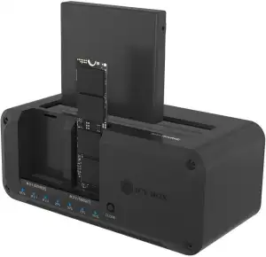 ICY BOX HDD/M.2 NVMe SSD Docking Station USB 3.2 Gen 2 (10 Gbit/s), Festplatten 