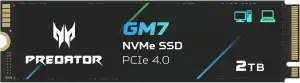 acer Predator GM7 2TB M.2 NVMe SSD PCIe 4.0 - Lesegeschwindigkeit bis zu 7400 MB