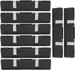 8 Stück Aluminium PC Speicher Kühlkörper Shim Spreader Kühler Kühlung für DDR RAM Speicher Desktop Speicher Kühler DDR2 DDR3 DDR4 Einfach zu Verwenden