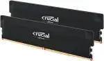 Crucial Pro DDR5 RAM 32GB Kit (2x16GB) 6400MHz CL38, Overclocking Gaming, Intel XMP 3.0 / AMD Expo, PC Computer Arbeitsspeicher, Schwarz - CP2K16G64C38U5B