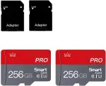 256GB Micro Memory Card Class 10 Memory Cards with Adapter Class 10 High Speed Mini TF Card for S...