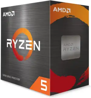 AMD Ryzen 5 5500 Prozessor (6 Kerne/12 Threads, 65W TDP, AM4 Sockel, 19 MB cache