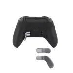 Alovexiong 4Pcs Elite 2 Controller Metall-Paddles Erastz für Xbox One Elite 2/Series 2 Controller, Edelstahl-Paddles Ersatzzubehör für Xbox One Elite/Elite Series 2/2 Core (Silber) [xbox]
