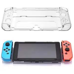 Schutzhülle für Nintendo Switch, TPU-Hülle, Transparent, Rutschfest, Stoßfest, U