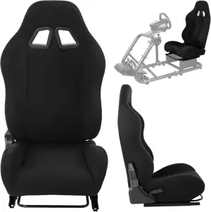 Dardoo Racing Gaming Simulator Cockpit Frame Sitz mit verstellbaren Doppel Slide
