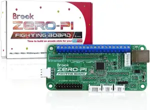 Brook Zero- Pi Fighting Board Easy Version – kompatibel mit Switch/ PS3/ PS2/ PS/PC (X-Input)/ Retro-Gaming-Emulator zu Arcade-Stick-Schraubklemmenleiste im Lieferumfang enthalten