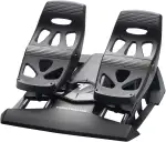 Thrustmaster TFRP Flugsimulator-Pedale – Seitenruder mit Gleitschienen-System & Differenzialbremsen – PC & Konsole – Ergonomisches Design mit abnehmbaren Fersenstützen