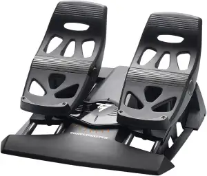 Thrustmaster TFRP Flugsimulator-Pedale – Seitenruder mit Gleitschienen-System & 
