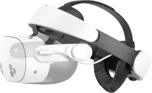 KIWI design H4 Boost Head Strap mit Akku Kompatibel mit Meta Quest 3/3S Komfort 