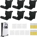 6 Stück Controller Wandhalterung: Controller Halter für PS3/PS4/PS5/Xbox 360/Xbox One/S/X/Elite/S...