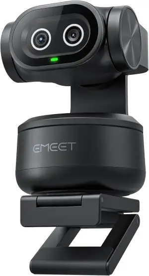 EMEET PIXY Dual-Kamera KI-gestützte PTZ-Kamera 4K, KI-Tracking, 0,2 s Schneller 