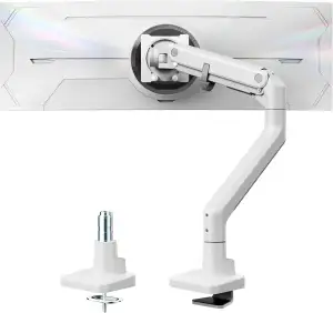 monTEK Hochbelastbarer Monitor Halterung für 17 bis 57 Zoll Bildschirme, Monitor