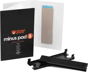 Thermal Grizzly - M.2 SSD Cooler - Inklusive 2x Minus Pad 8 Thermal Pads - Passi