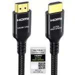 Etseinri 10K 8K HDMI 2.1 Kabel 2M, Zertifiziert 48Gbps Ultra High Speed HDMI® Kabel 4K 240Hz 165Hz 144Hz 120Hz 0.01ms eARC HDCP2.3 HDR 10+ Dolby Atmos Vision für Gaming Monitore TV Projektor