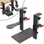 JUYEER Tisch-Mount: Kompatibel mit Thrustmaster HOTAS Warthog, VKB STECS-Gashebel, VKB Gunfighter-Joystick, Winwing Orion 1/2, VPC T-50CM3 Virpil Gashebel und Joystick