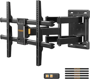 Perlegear TV Wandhalterung für 32-85 Zoll TVs bis zu 60 kg, Schwenkbar Neigbar W