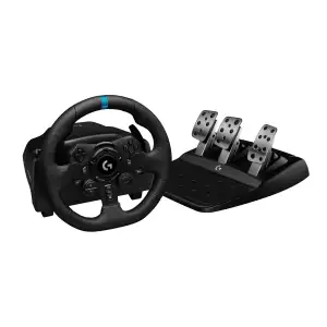 Logitech G G923 Racing Wheel und Pedale, TRUEFORCE bis zu 1000 Hz Force Feedback