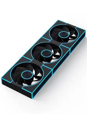 darkFlash 3er-Pack 120 mm PC-Gehäuselüfter, PWM ARGB Sync, adressierbare RGB-Lüf