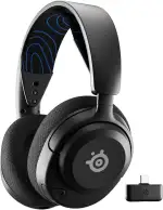 SteelSeries Arctis Nova 5P Wireless PS5 Gaming Headset – Für PS5, PC, Handy – Magnetische Neodym-Treiber – 100+ Audio Presets – 60 Std. Akkulaufzeit – 2,4 GHz oder BT-ClearCast Gen2.X Mik