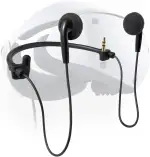 sciuU Gaming Ohrhörer kompatibel mit PlayStation VR2, Ersatz Stereo Ohrstöpsel Kopfhörer kompatibel mit Sony PS5 PS VR 2 Headset