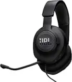 JBL Quantum 100M2 Kabelgebundenes Over-Ear Gaming Headset mit JBL QuantumSOUND Signature, 3,5-mm-...