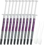 10 Pack Wärmeleitpaste Kit (5.15W/MK 1G/PCS) Hochleistungs-CPU-Wärmeleitpaste Compound, Kohlensto...