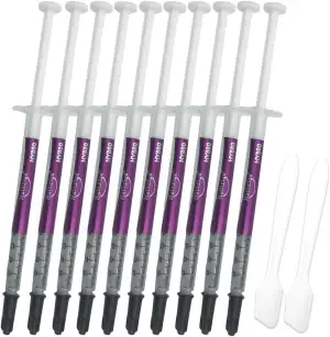10 Pack Wärmeleitpaste Kit (5.15W/MK 1G/PCS) Hochleistungs-CPU-Wärmeleitpaste Co