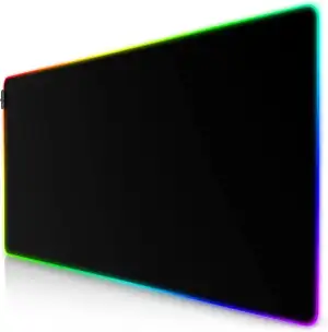 Titanwolf - XXXL RGB Gaming Mauspad – 1200 x 600 mm - Mousepad - LED Multi Color