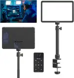 ULANZI K20 Key Light LED Videoleuchte mit Fernbedienung, Professionelles Studio LED Panel mit 600...