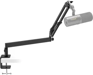 TONOR Mikrofon Arm Niedrig Profil, Low Microphone Boom Arm Auf/Ab voll verstellb