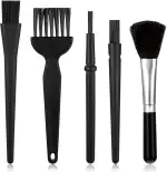 PC Reinigungsset 5 Stück Nylon Antistatische ESD Bürste, Tastatur Reiniger Bürste Klein Reinigung...