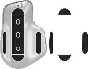 kwmobile Mouse Feet Sticker kompatibel mit Logitech MX Master 3 / 3S Ersatz Glid