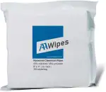 AAwipes Reinraum-Tücher, 15,2 x 15,2 cm, fusselfreie Wischtücher aus Zellulose/Polyester, Güteklasse A, 68 g, für Labor, Elektronik, Pharmazie, Druck- und Halbleiterindustrie (NW06806)