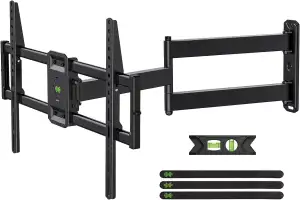 USX MOUNT Langarm-TV-Wandhalterung, Geeignet für 37-80 Zoll-LCD-/LED-/OLED Ferns
