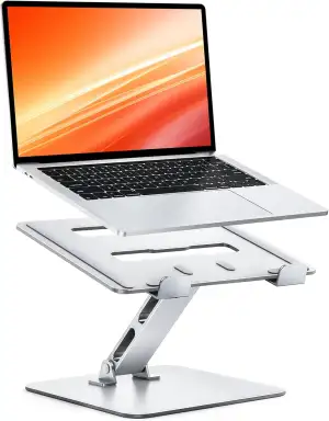CIRYCASE Laptop Ständer Höhenverstellbar & Ergonomischer, Faltbarer Aluminium La