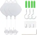 Ourine VR Seilzug-Kabel-Management, einziehbares Deckenrollensystem kompatibel für HTC Vive/Rift S/ Quest2 VR Zubehör