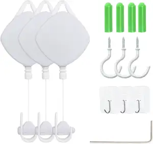 Ourine VR Seilzug-Kabel-Management, einziehbares Deckenrollensystem kompatibel f