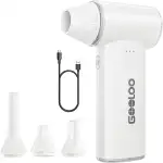 GOOLOO F3 Elektrisches Staubgebläse Druckluftspray – 150000 U/min, 3-Gang einstellbarer Compressed Air Duster mit Schnellladefunktion, Staubbläser für PC, Auto, Outdoor, Sofa