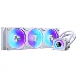 PHANTEKS Glacier One 420D30 X2 DRGB Weiß | 420mm AIO-Wasserkühlung – CPU-Kühler für High-End Gami...