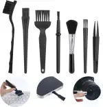 Ymapinc 7 Stück Antistatische Pinsel ESD Bürst PC Reinigungsset Nylon PC Computer Cleaning Kit El...