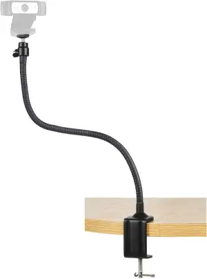 Webcam Halterung - 64cm Klemme Tisch Halter für Logitech Webcam C920s C920 C930e
