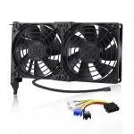 GDSTIME GPU Lüfter 2 x 92mm PCI Grafikkarten Lüfter PCI-Kühlfan VGA Kühlung 3 pin 4 pin unterstützt 5v 7v 12v für Hauptplatine Computer Audio Video