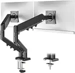 MOUNTUP Monitor Halterung 2 Monitore für 13 bis 32 Zoll Bildschirme, Dual Arm Monitorhalterung Hö...