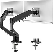 MOUNTUP Monitor Halterung 2 Monitore für 13 bis 32 Zoll Bildschirme, Dual Arm Mo